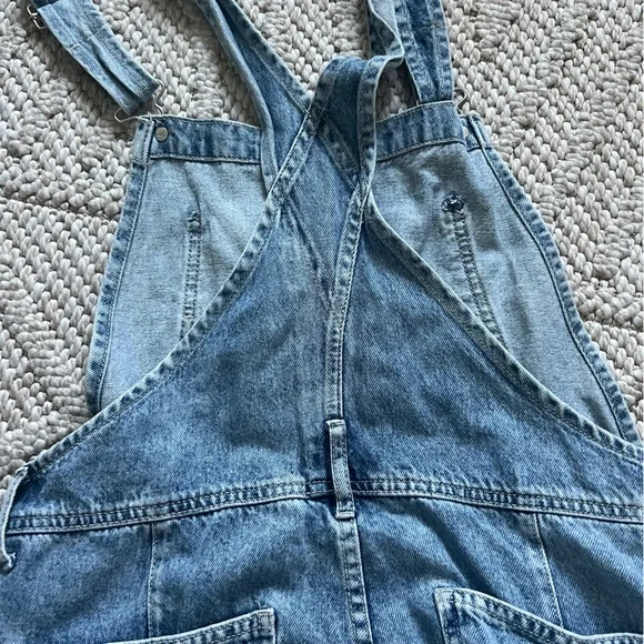 We The Free Ziggy Denim Overalls Jean Medium M - Picture 8 of 10